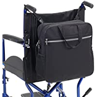 LFANH Bolsa de accesorios para silla de ruedas- bolsa para silla de ruedas- bolsa de viaje para la mayoría de caminantes…